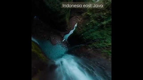 #Indonesia, East JavaThe beautiful and powerful Madakaripura waterfall is one of several waterfalls