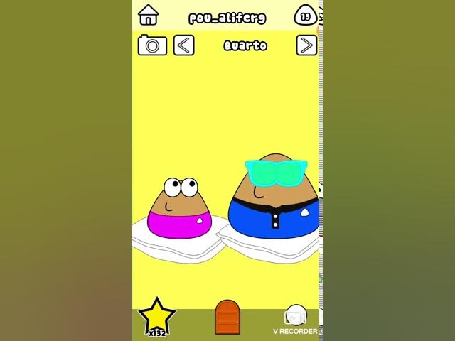 Tentando fazer o POU ter bebê ( filho) - jogo do Pou. / ALEBOBI