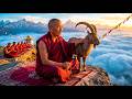 Tibetan Monks Mantra Above the Clouds — Deep Stress Relief Chant