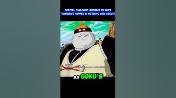 Special Dialogue: Android 19 Says Yamcha’S Power Is Nothing Like Goku’S! #sparkingzero #crashout