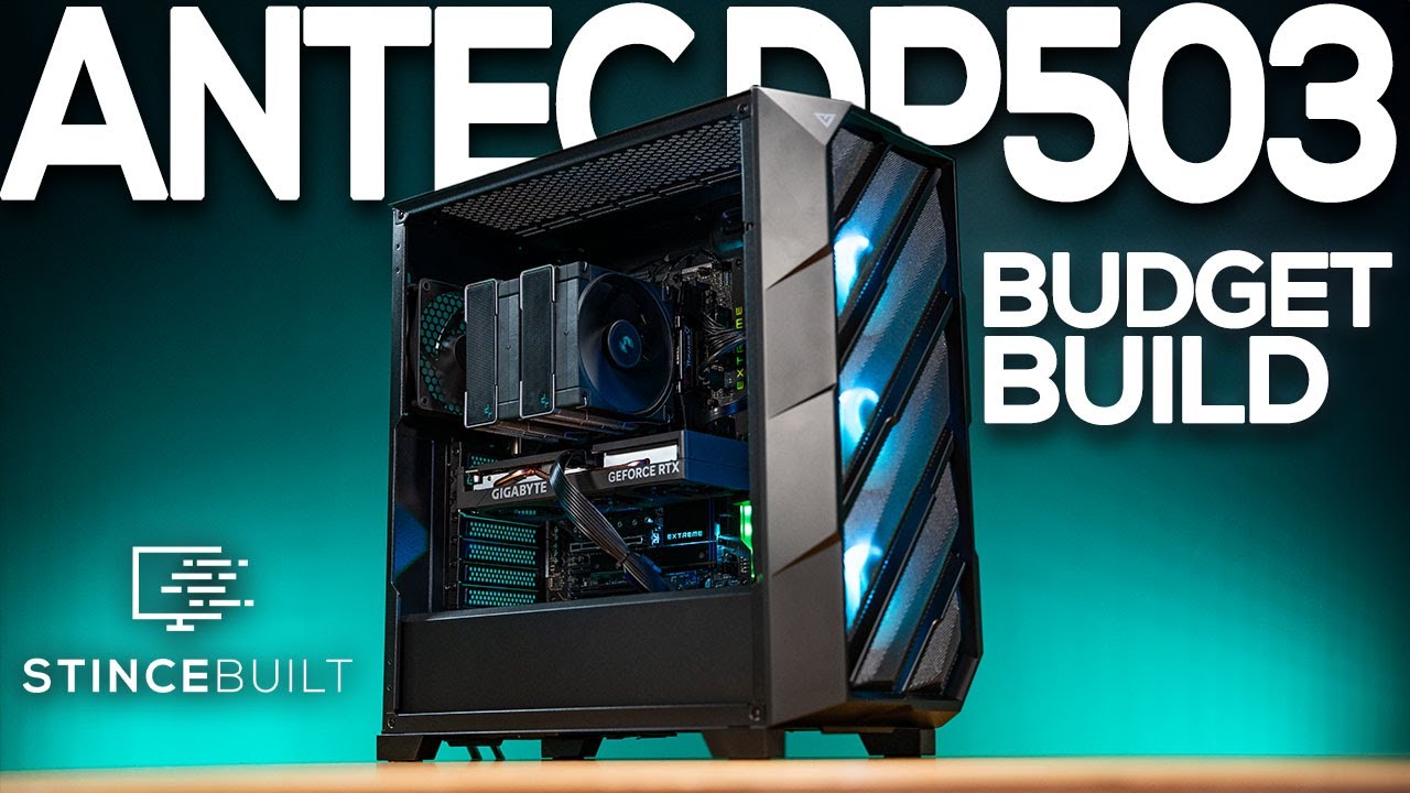 Amazing Budget PC Build in the ANTEC DP503! - YouTube