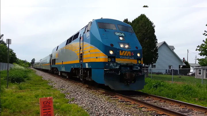 VIA 52 FLIES Through Casselman