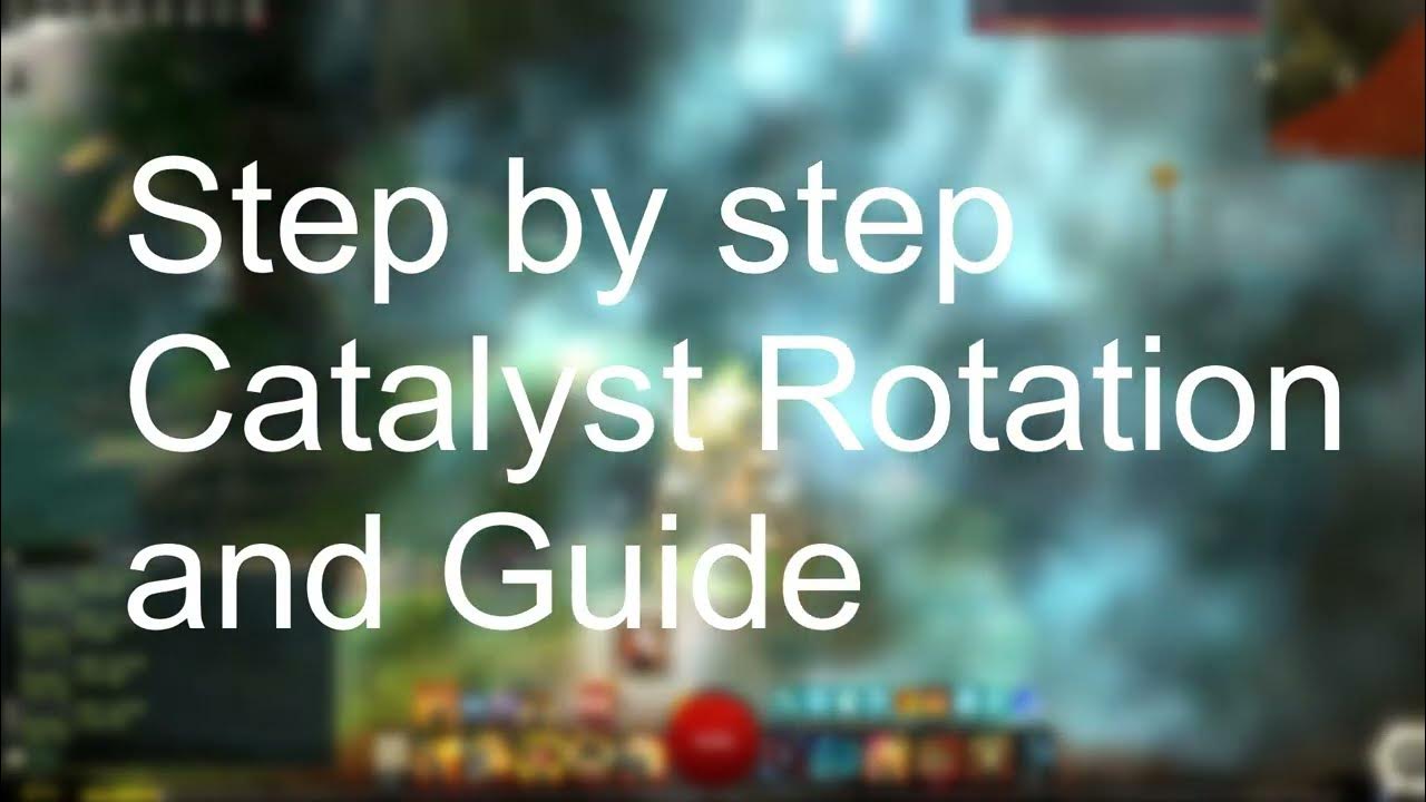 Step by step Hammer Catalyst rotation and Guide Guild Wars 2 YouTube
