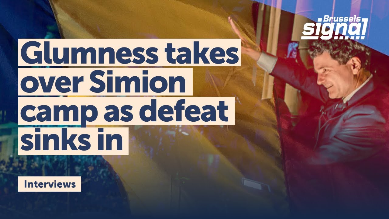 Glumness takes over Simion camp as defeat sinks in