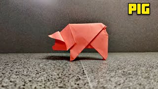 Pig Origami Pig Origami Tutorial Paper Craft