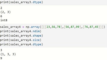 Python Lecture 19  | Numpy Lecture 2  | NMD Pvt Ltd. Data Analytics Courses, Pune | DA17 and DA10