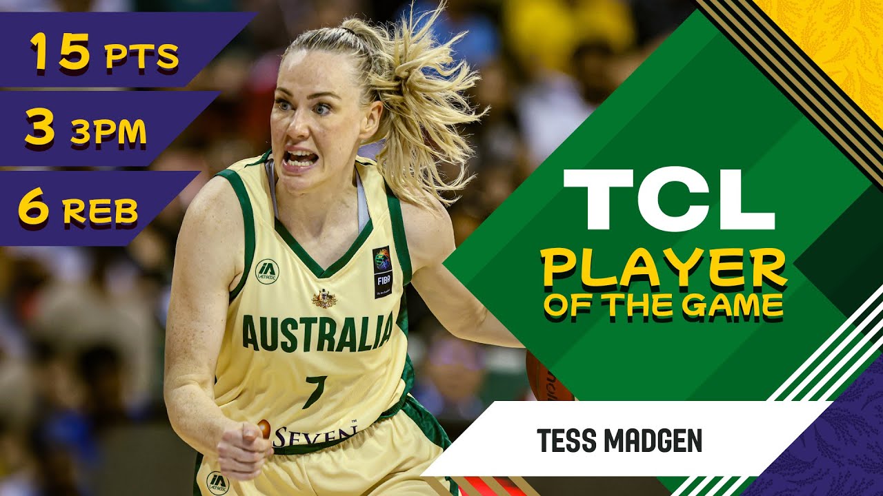 Tess Madgen (15 PTS) | TCL Player Of The Game | AUS vs GER