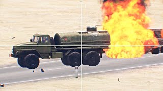 New Ukrainian Anti-Tank Guided Javelin Missile System Destroyed a Russian  Fuel Convoy-ARMA 3