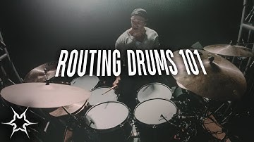 Hoe ik drums routeer en ze voorbereid voor het mixen