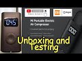 Xiaomi-Mi Mijia electric portable air pump | UNBOXING | REVIEW | TESTING | (Tagalog)