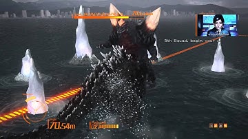 GODZILLA (PS4) part14 AREA 13 VS SPACE GODZILLA