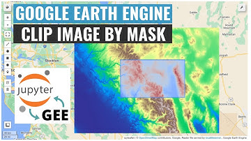 GEE Tutorial 104 - How to clip a raster image by mask interactively with Python