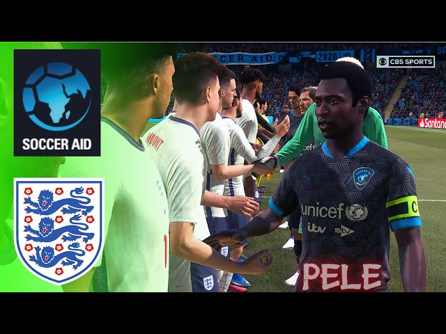 FIFA 22 PS5 - Soccer AID Vs MLS All Stars Ft. Pele, Maradona