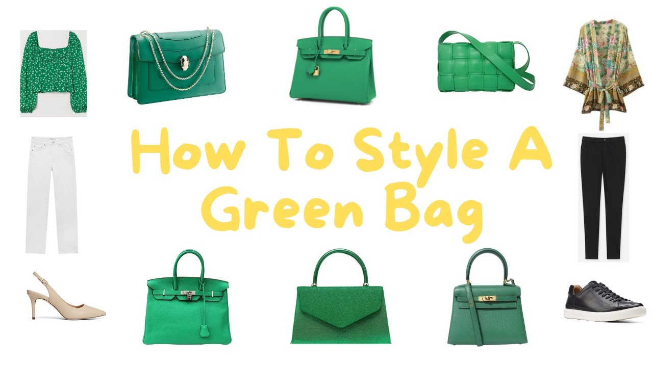 9 Best Green Bag ideas  green bag outfit, green bag, fashion