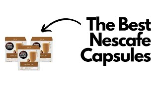 Dolce Gusto Nescafe Coffee Pods  Perfect Cafe Au Lait Every Time
