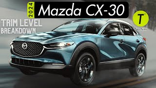 CX-30 Trim Levels Explained - Is the 2024 Mazda CX-30 Turbo Carbon Worth It?