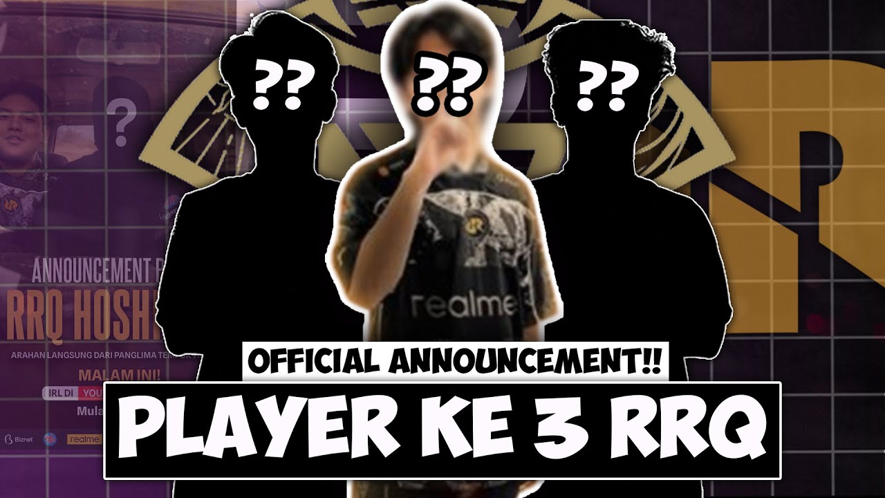 INI DIA PLAYER KE 3 RRQ HOSHI DAN BOCORAN PLAYER KE 4 DAN KE 5 | MPL ID, MLBB, MOBILE LEGENDS, LEMON