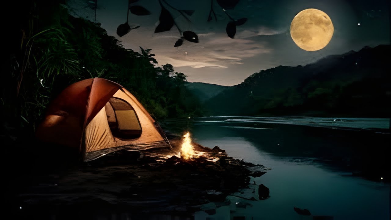 Summer Night Sounds - Crickets,Fireflies,Relaxing Nature Sounds for Sleeping
