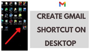 how to create gmail shortcut on desktop