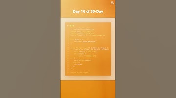 Day 16 of my 30 Day Code Snippet Challenge! NextJS, TailwindCSS, Shadcn,AuthJs,Prisma