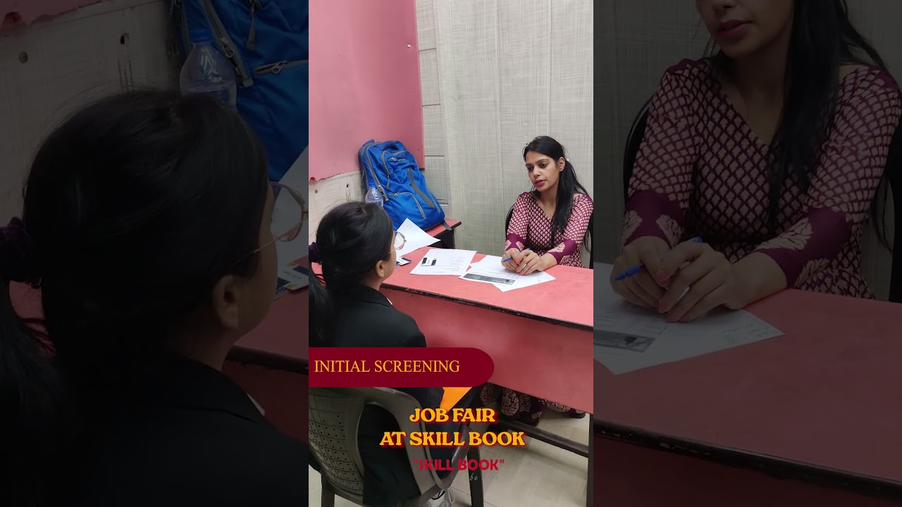 job fair at Skill Book.