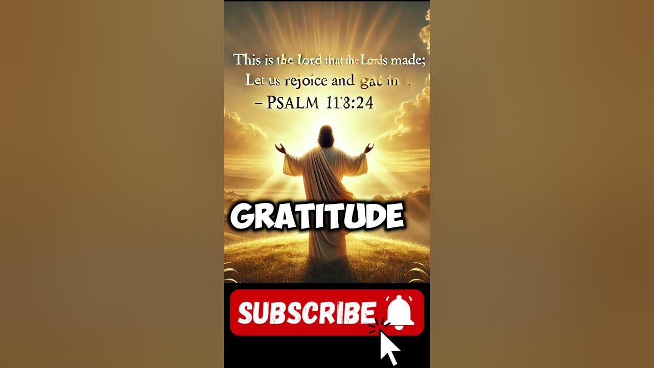 "This is the Day the Lord Has Made! | Psalm 118:24 Inspirational Message"#faith #graceandpeace#love
