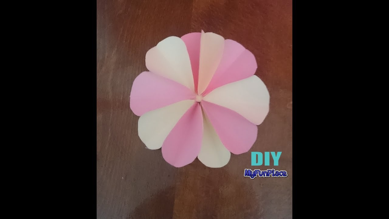 ⁣How To Make A Paper Flower - DIY - Paper Craft