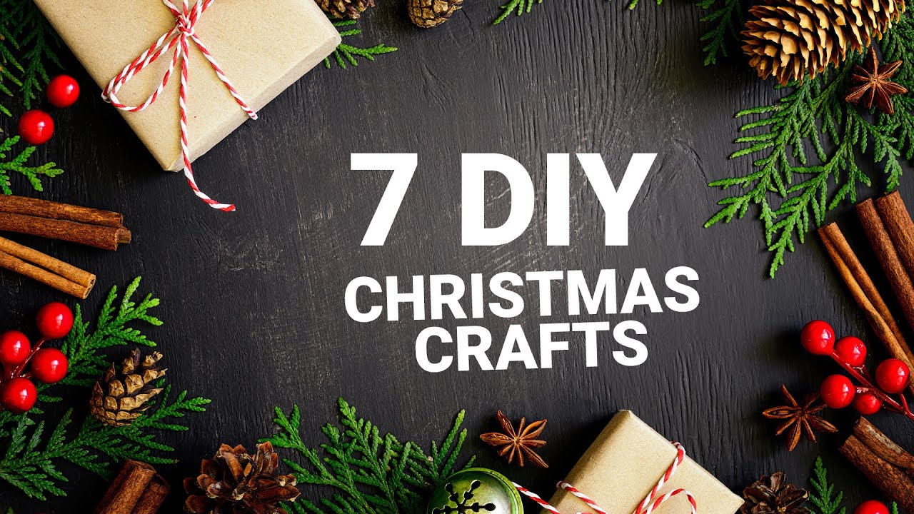 7 DIY CHRISTMAS Decorations and Ornaments  🎄Christmas Tree Decorating