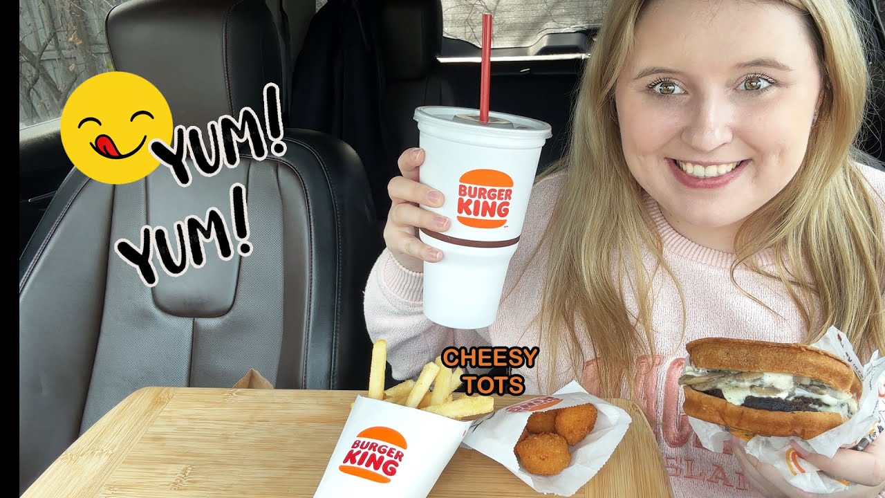 NEW Shroom N' Swiss Melt + Cheesy Tots Return at Burger King