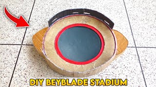 How to make a Beyblade Stadium Using Cardboards