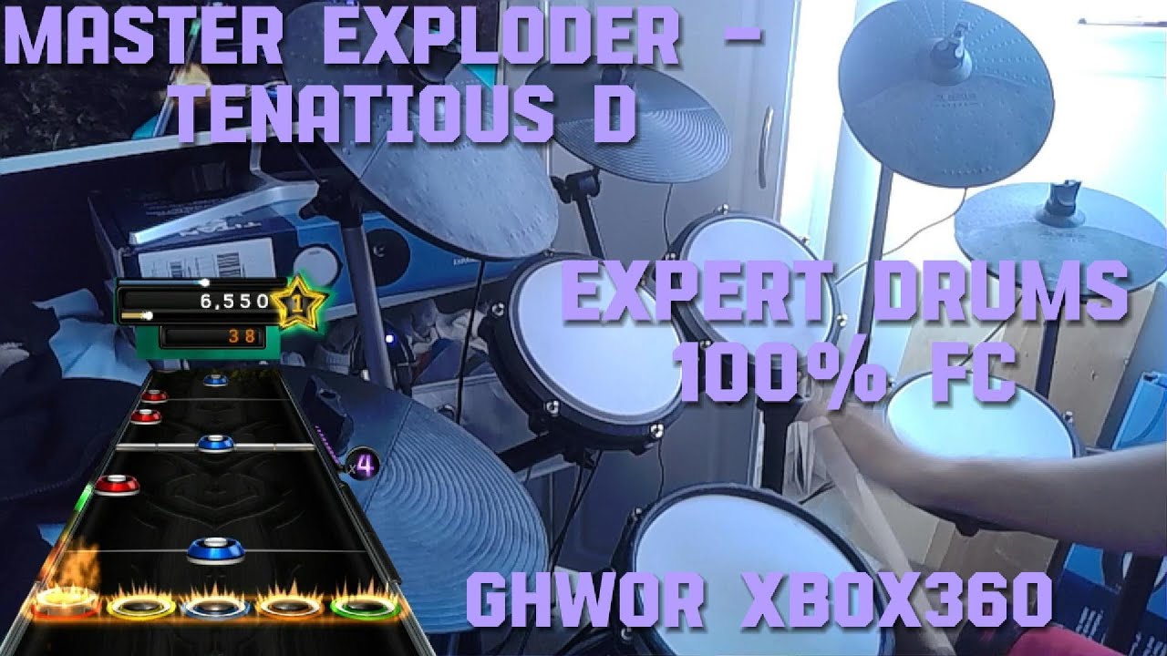 (GH:WoR Xbox360) Master Exploder - Tenacious D 100% Expert FC!!!