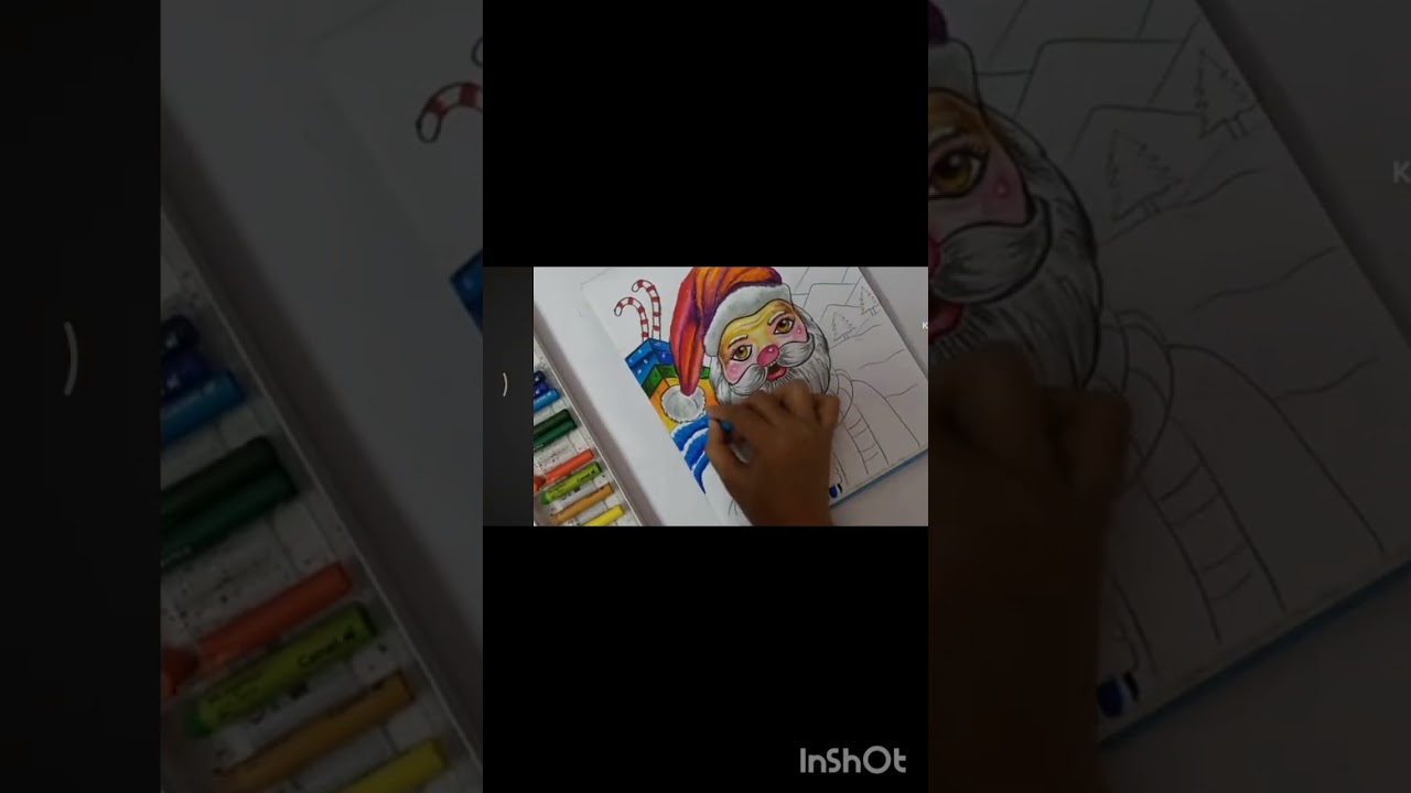 Santa claus drawing ❤️