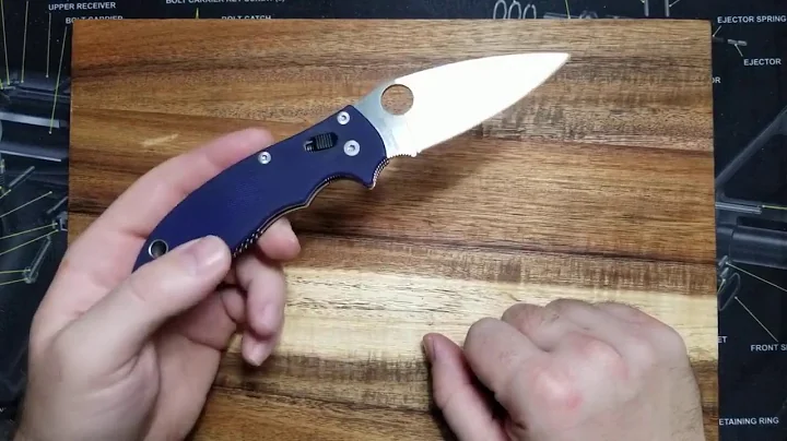 Spyderco Manix2 blurple