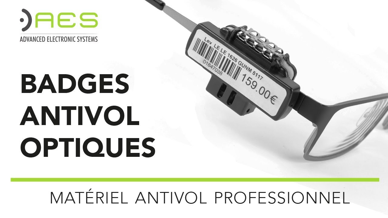 Accessoires antivol optiques : Uniclip & porte-étiquette