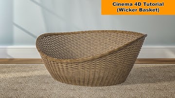 Model a Wicker Basket (Cinema 4D Tutorial)