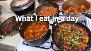 What I eat in a day videos