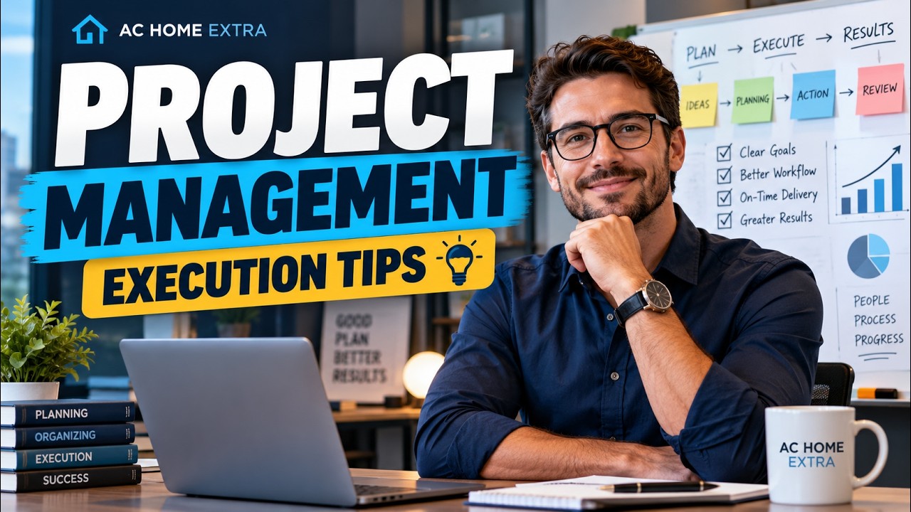 7 Factors to Consider for Efficient Project Management & Execution | AC Home Extra