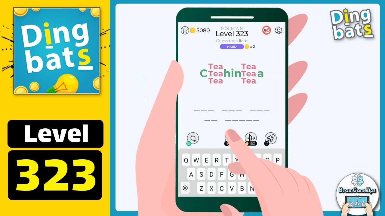 Dingbats - Word Games & Trivia - Level 323 Tea China Answer