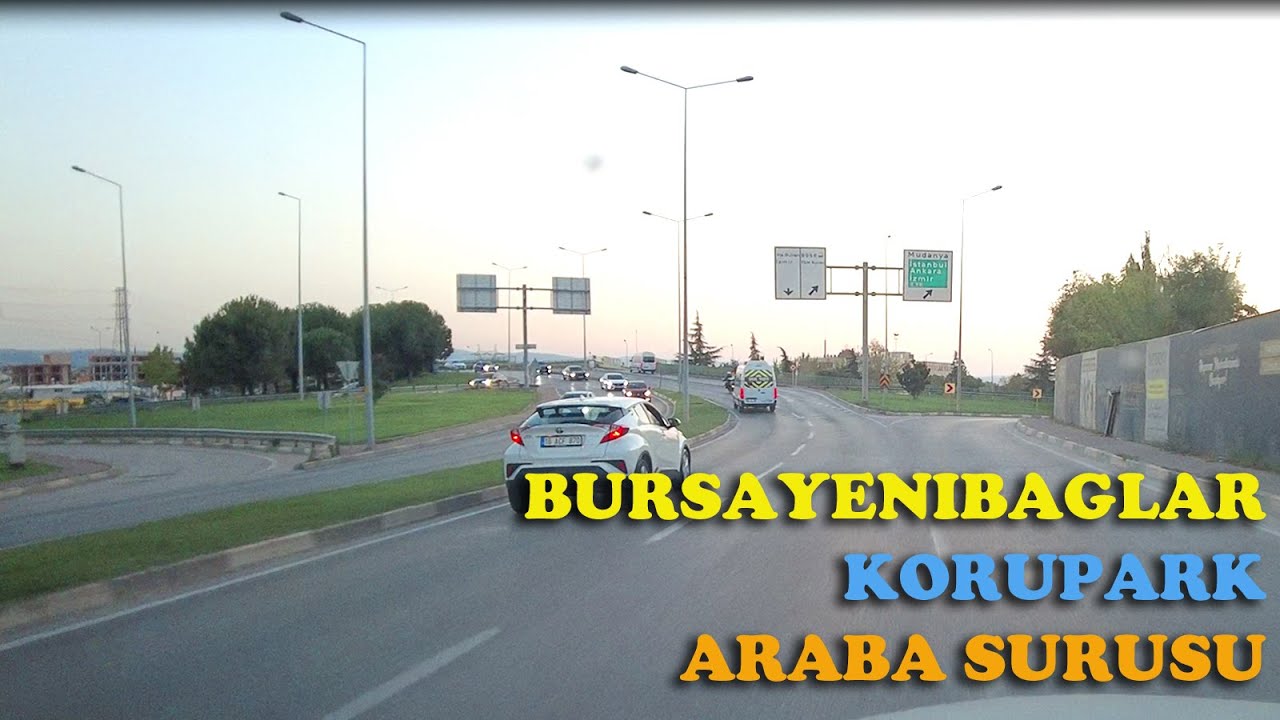 Bursa Yenibağlar Korupark Araba Sürüşü (2025 · 4K)