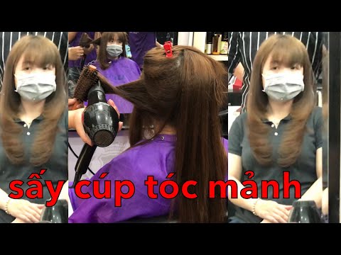 Sấy tạo kiểu cúp - teach drying style