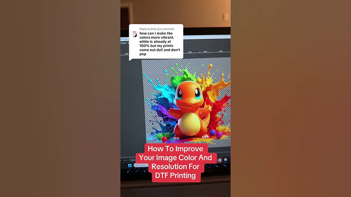 g How To Make Your Colors More Vibrant For DTF #tshirtbusiness #tshirtprinting #dtfprinting