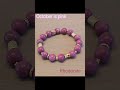 ✨ Bracelet en Rhodonite naturelle ✨ #pierrenaturelle #faitmain #bracelet