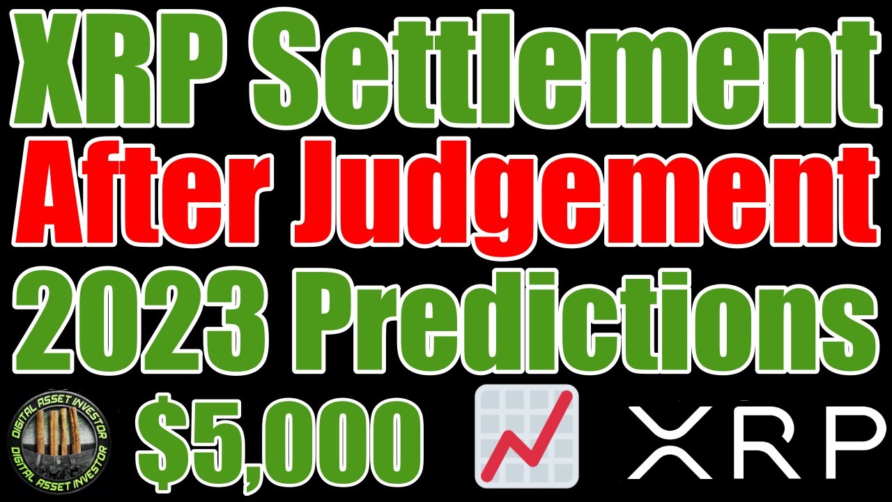 SEC / ETH vs. Ripple / XRP : Settlement Post Judgement?