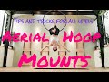 Easy AERIAL HOOP MOUNTS Tutorial: 6 different Aerial Mounts for all levels
