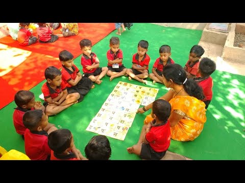 Ka,Kha,Ga,Gha,Marathi Song,क,ख,ग,घ,New Marathi Alphabets,Learn Varnmala