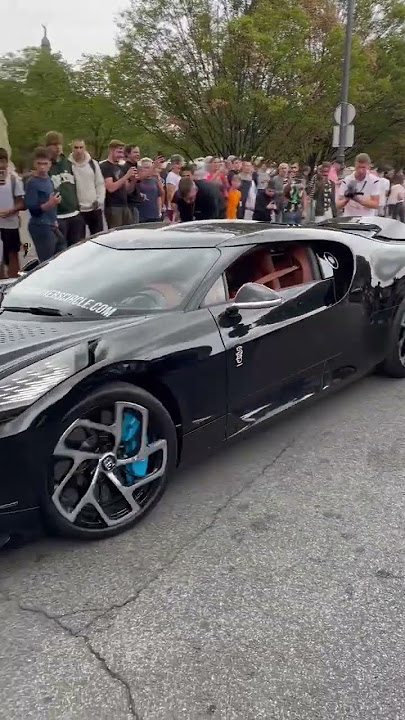 WOMAN drives $16,7M Bugatti La Voiture Noire in Croatia ๐ฎ
