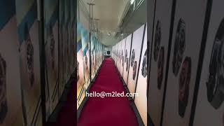 LED Poster for #shoppingmall #retailsolution #exhibits #events #hotel #restaurant #reception #lobby