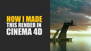 Here's How i made this amazing Render in Cinema 4D | Arnold Render
