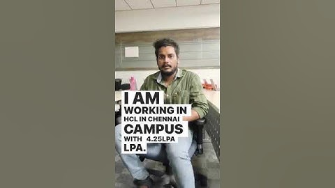 HCL EMPLOYEE TESTIMONIALS