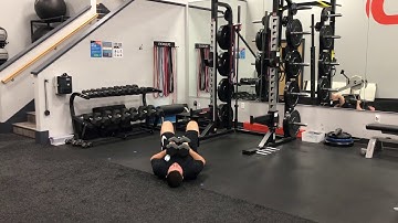 Matthew Ibrahim | DB Squeeze Floor Press